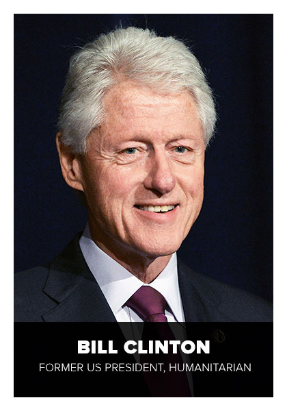 Former President, Bill Clinton